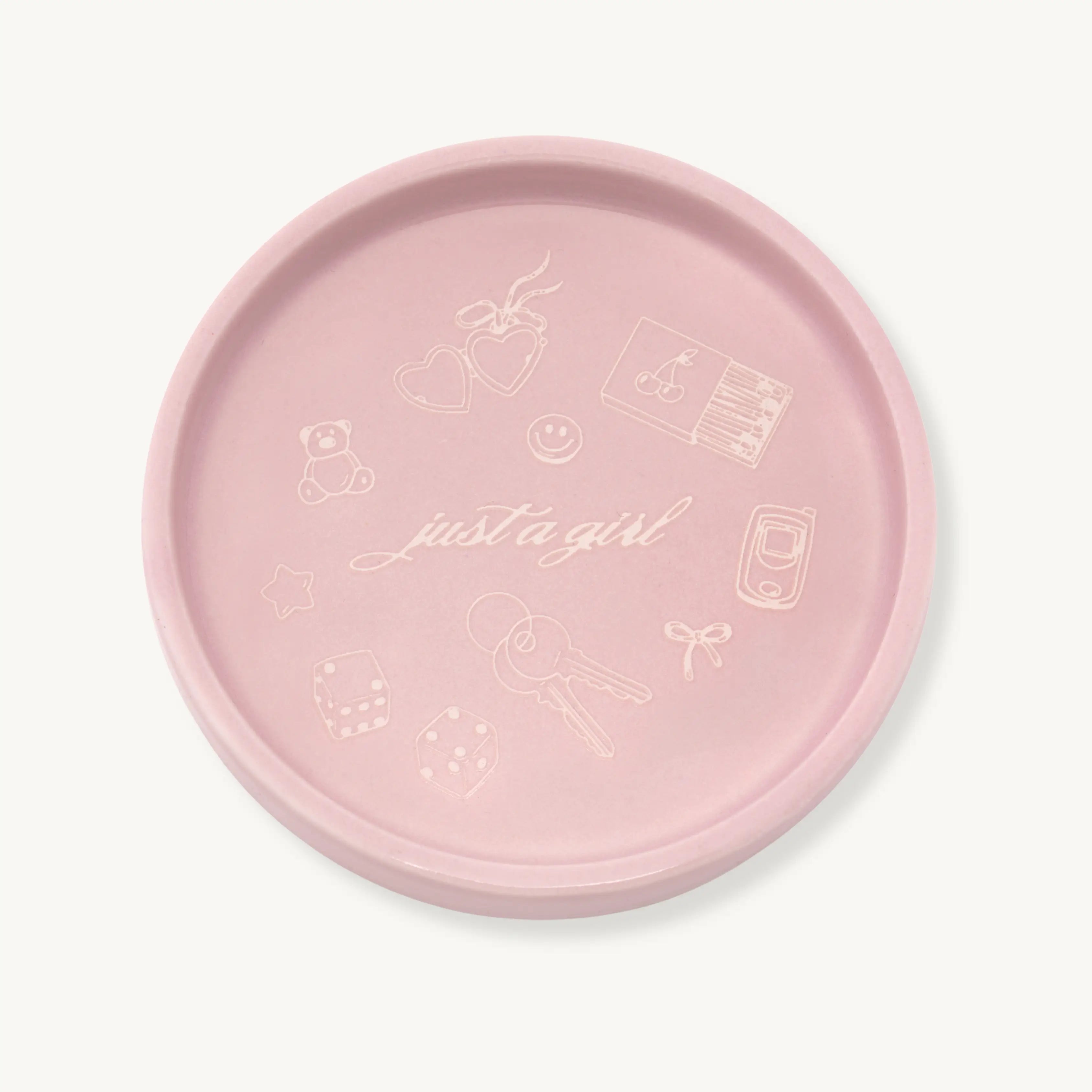 Just a Girl Jewelry Dish