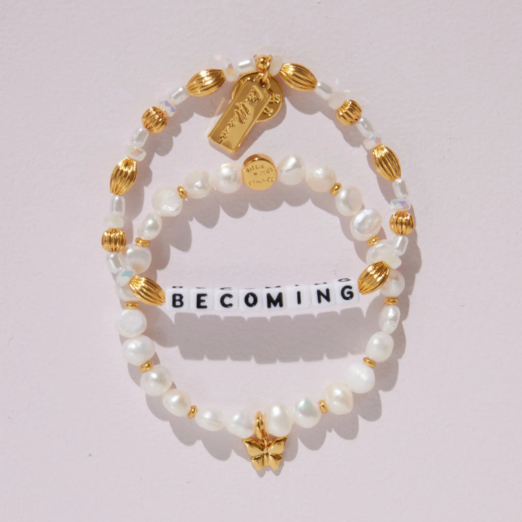 Butterfly Pearl Bracelet Base- Nika Diwa