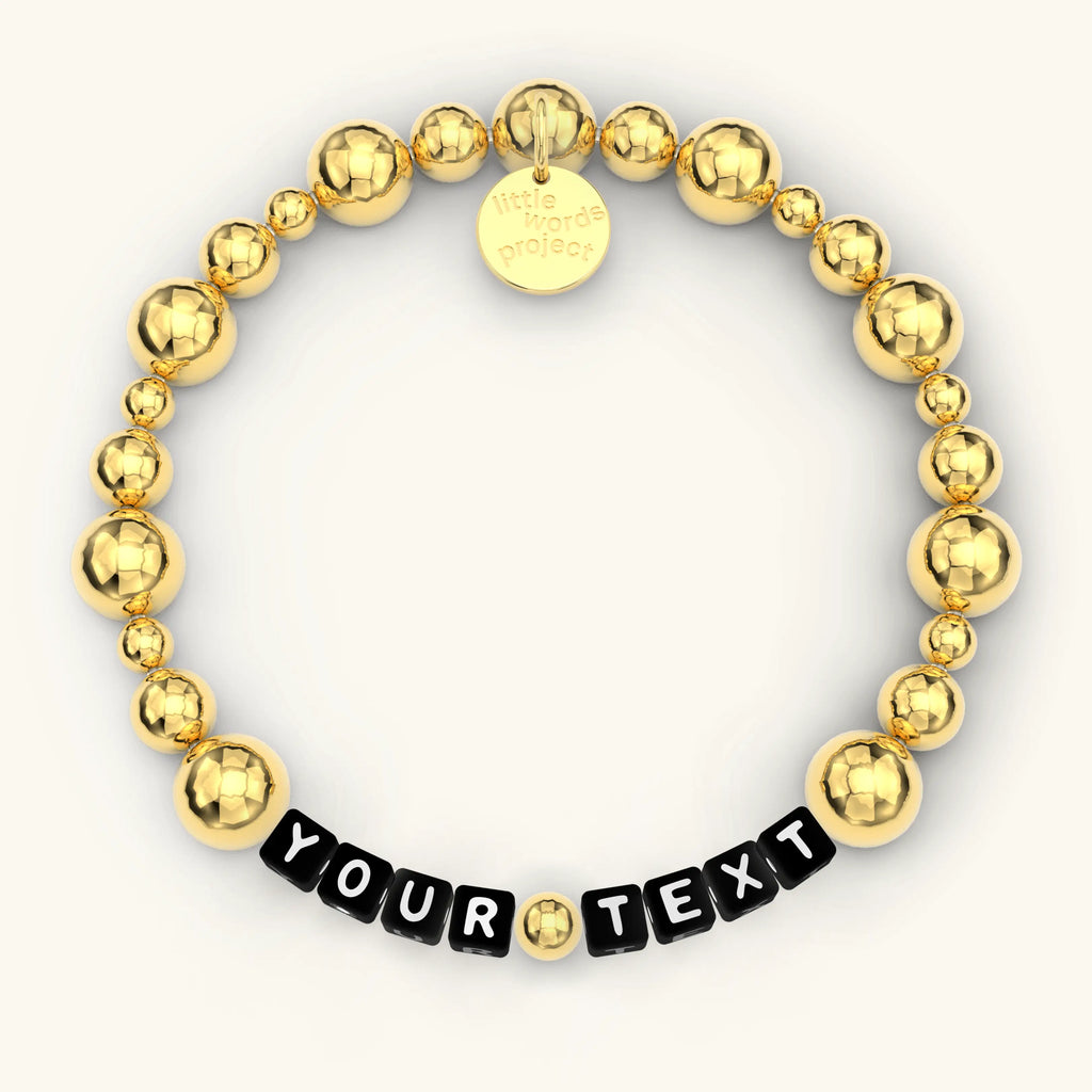 Custom Gold Bubbles