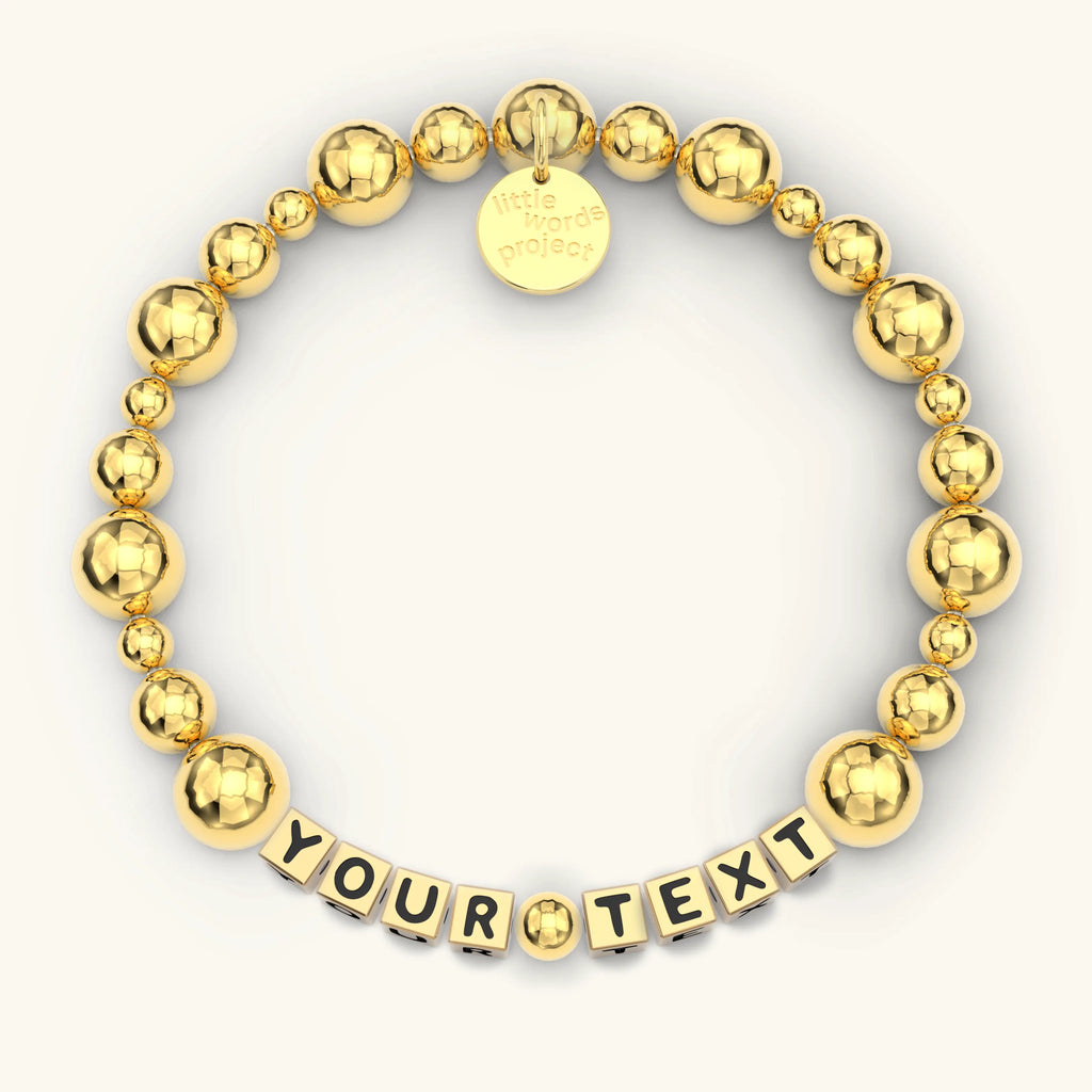 Custom Gold Bubbles