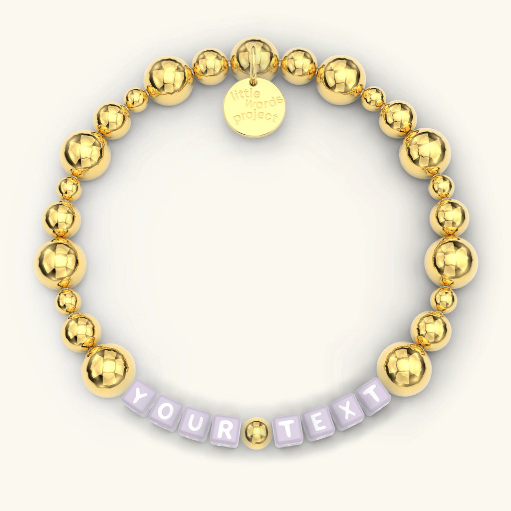 Custom Gold Bubbles