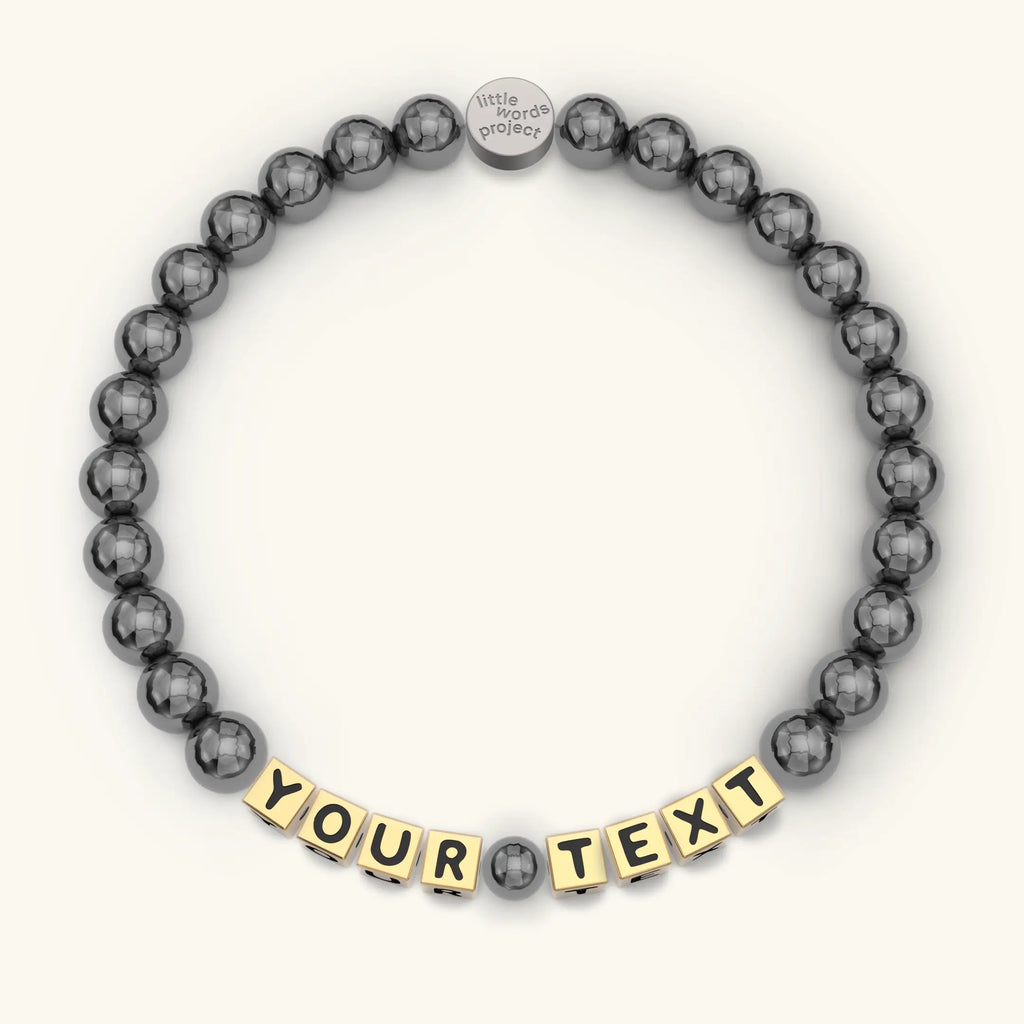 Custom Hematite Men's