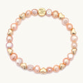 Pink Hearts by the Pearl Bracelet Base