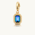 Custom Sapphire Gem Charm
