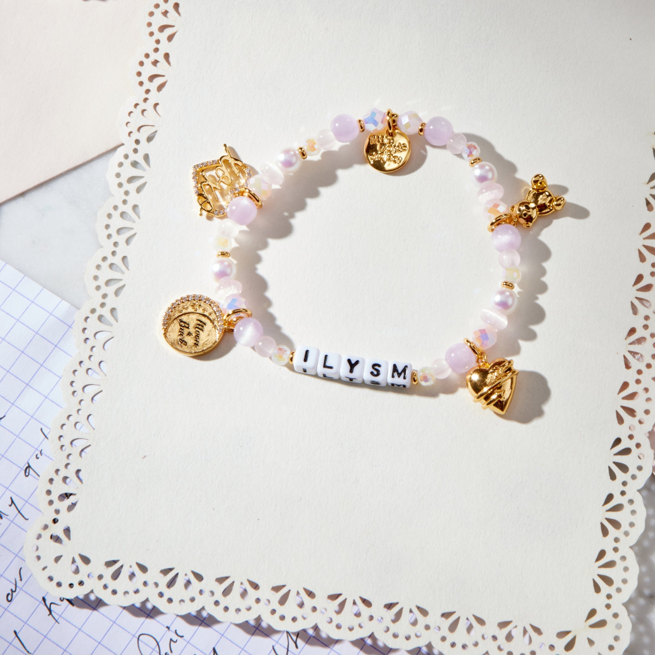 ILYSM Charm Bracelet