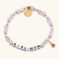 Girl Mom Birthstone Charm Bracelet Set