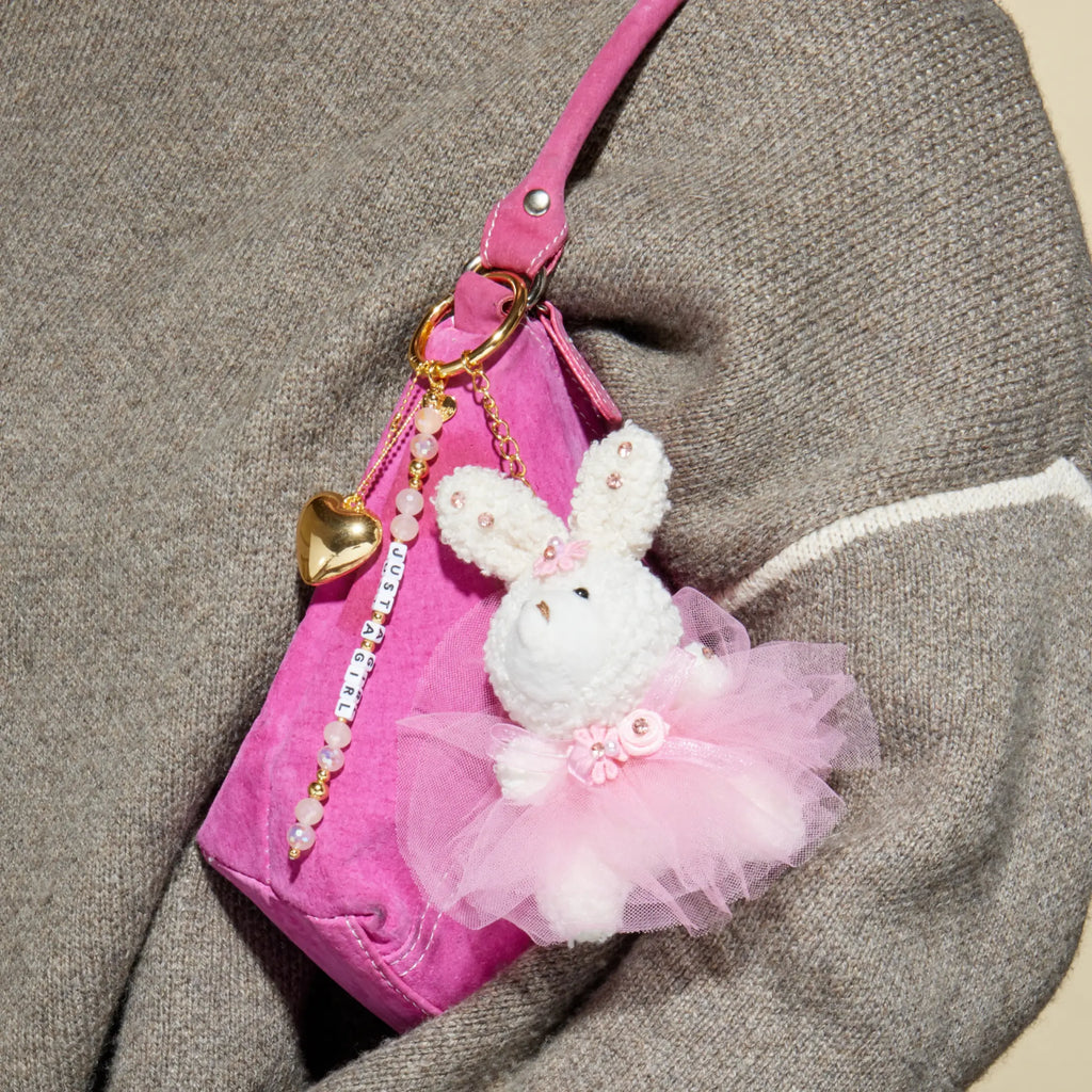 Just A Girl Bag Charm