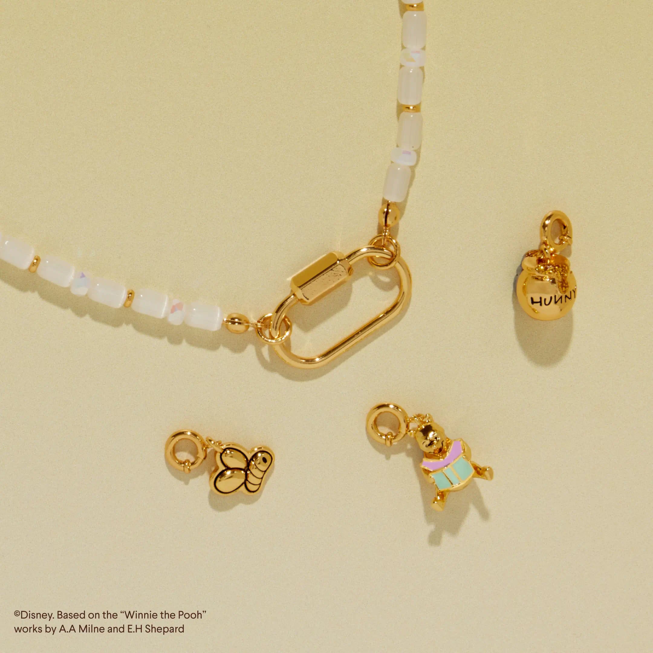 Hunny Dreams Charm Necklace Set- Disney's Winnie The Pooh