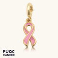 Breast Cancer Ribbon Charm