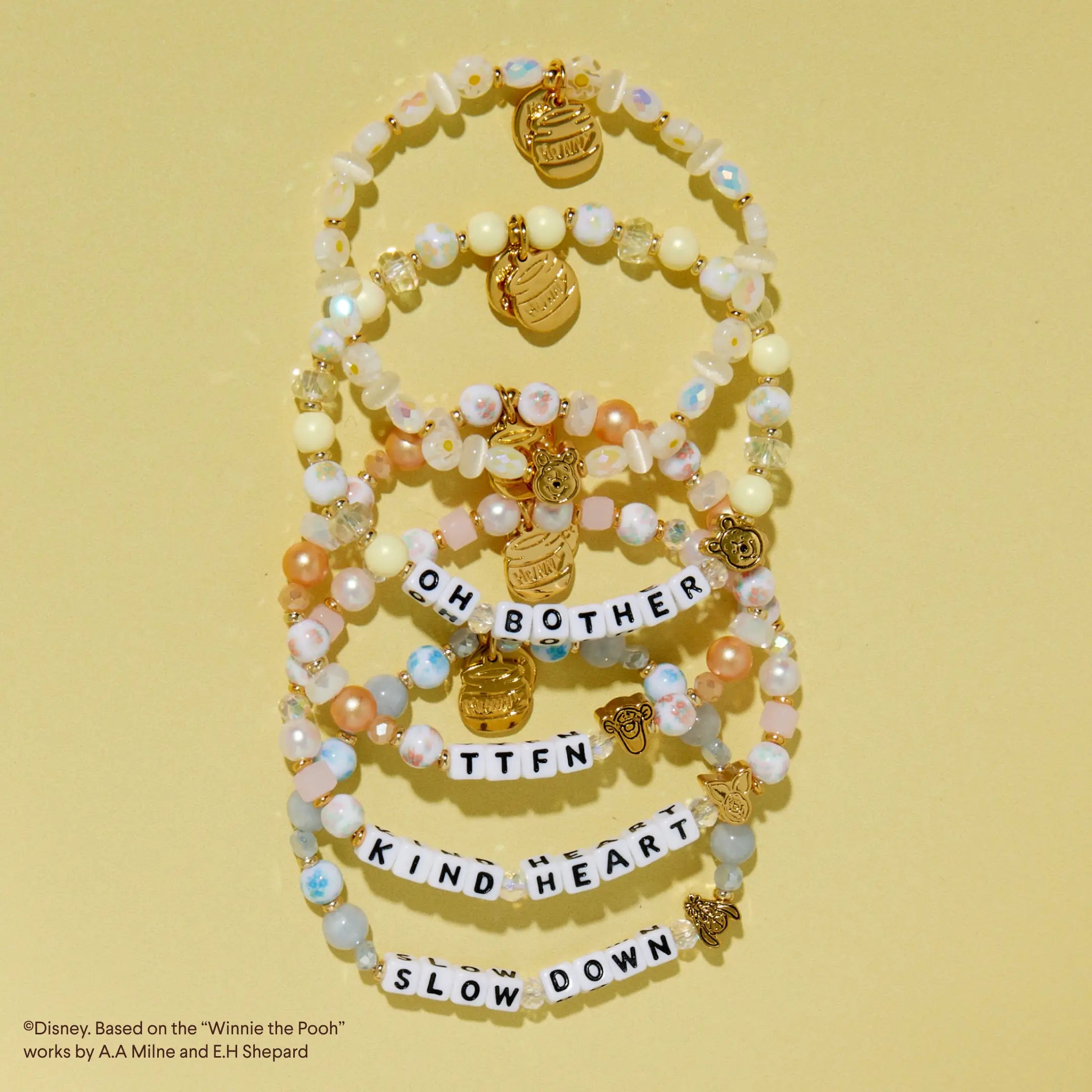 Hundred Acre Bracelet Set- Disney's Winnie The Pooh
