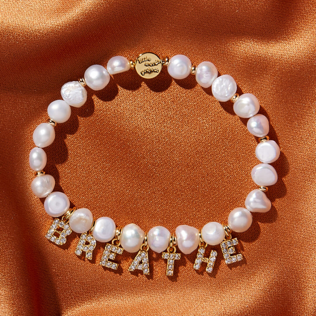 Dripping Words Freshwater Pearl