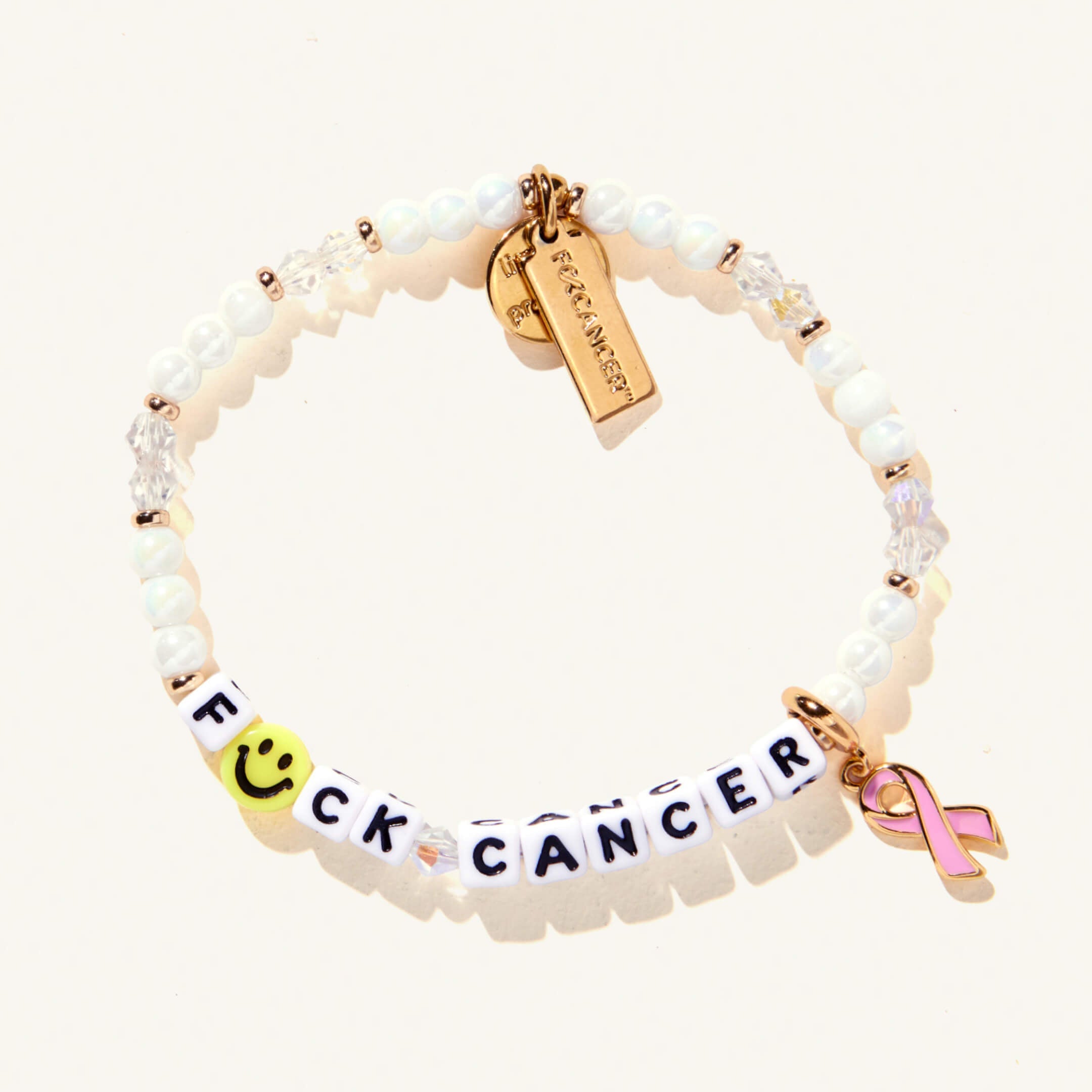 Breast Cancer Ribbon Charm