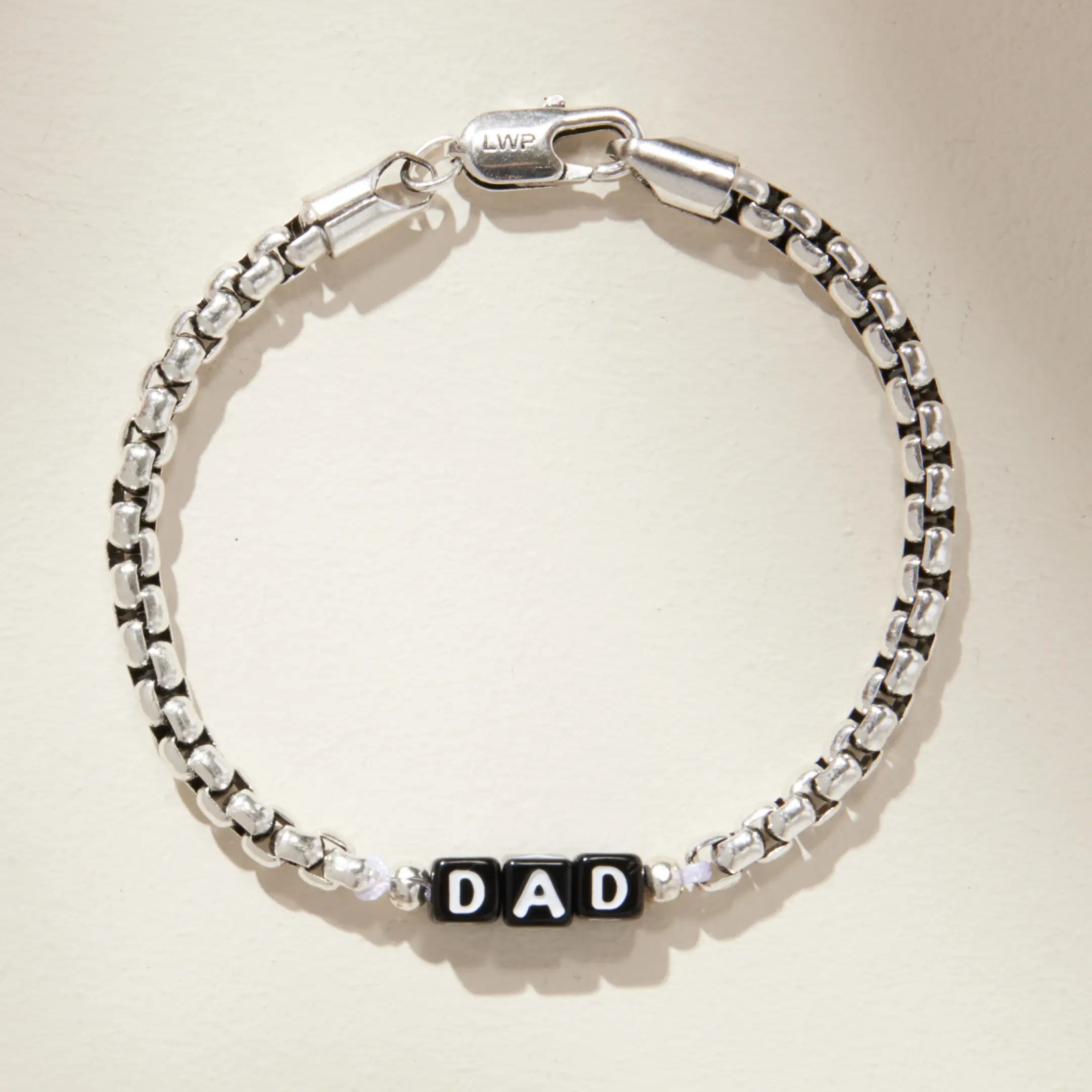 Custom Silver Antique Chain Bracelet
