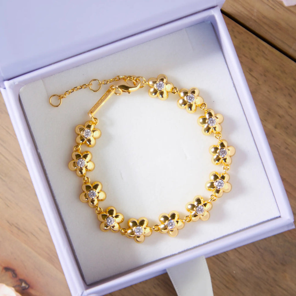 Flowers By The Yard Bracelet
