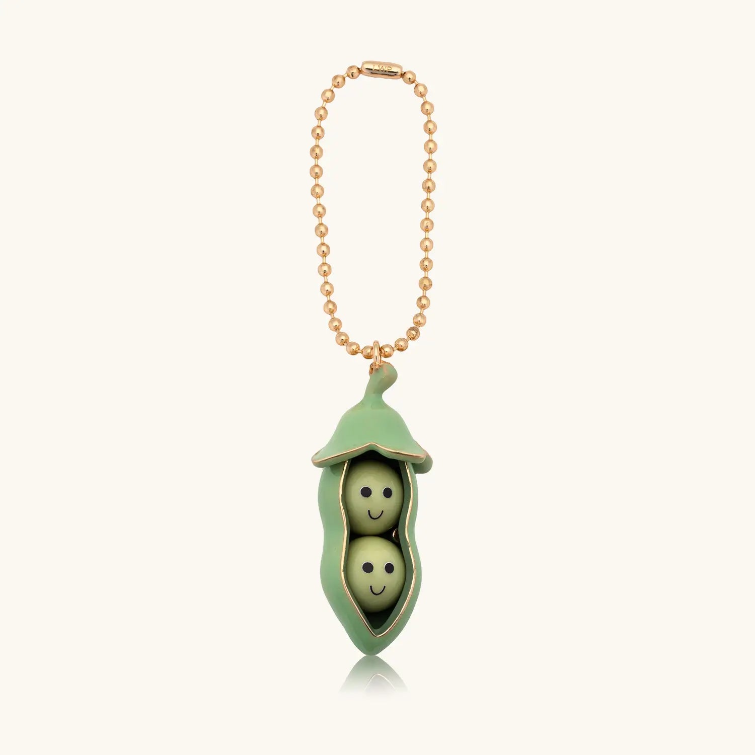 XL Two Peas in a Pod Bag Charm- Farmer's Market