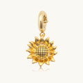 Custom Sunflower Charm