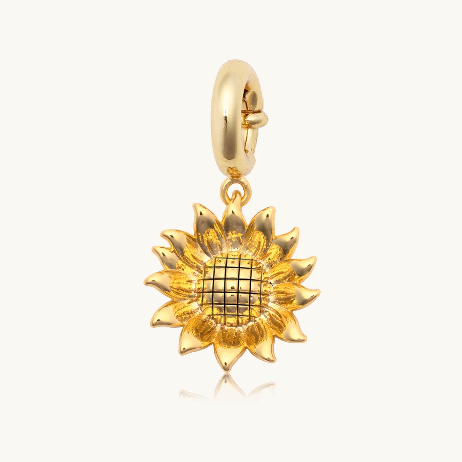 Custom Sunflower Charm