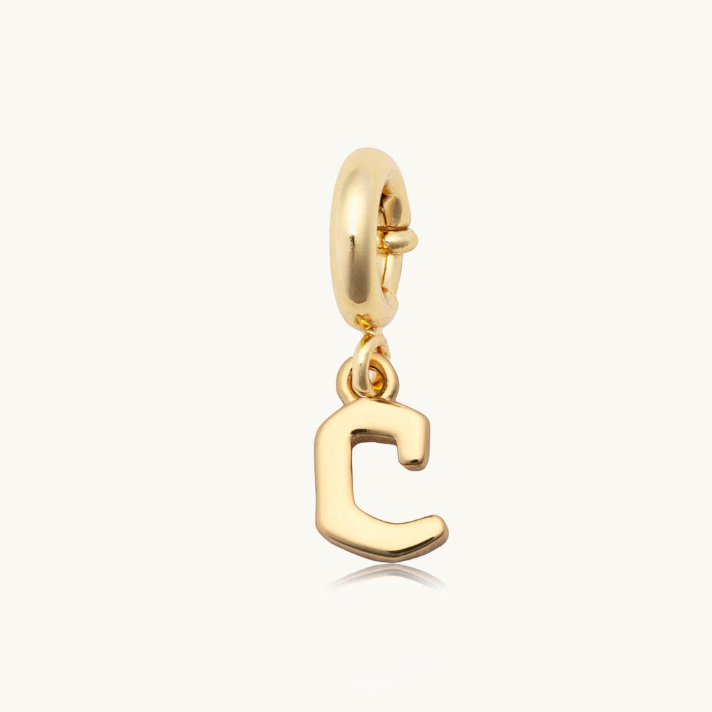 Gothic Letter Charm