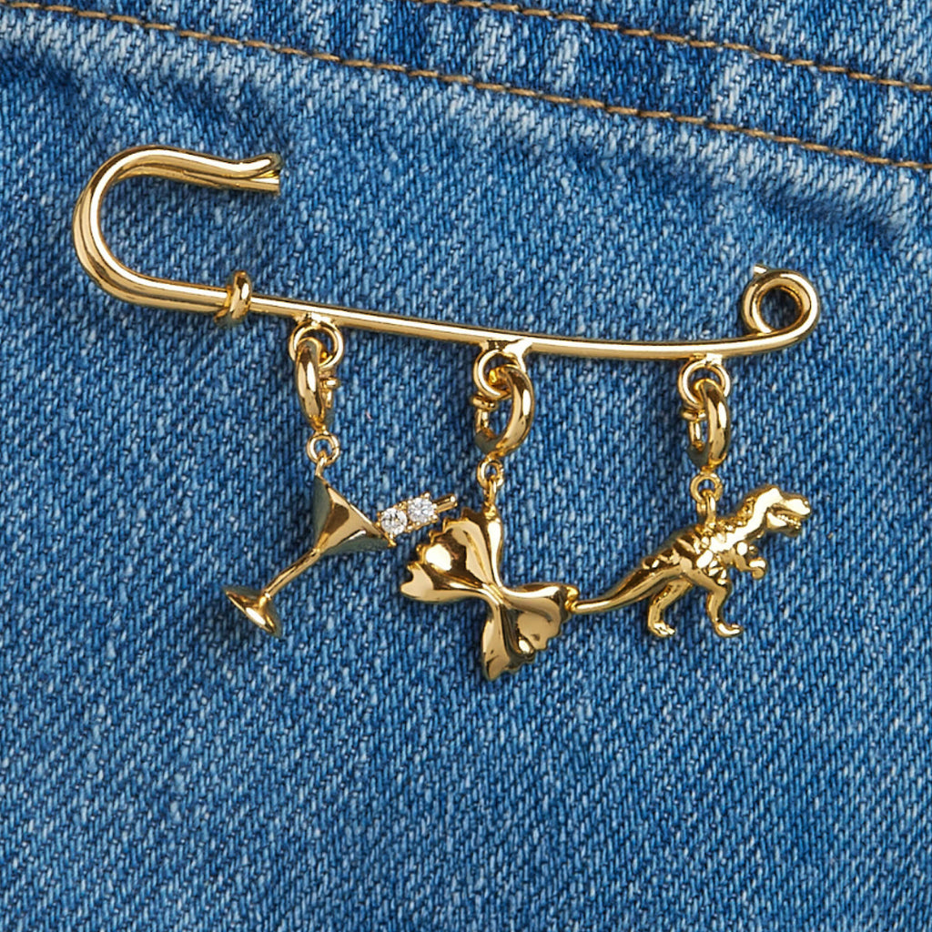 Custom T-Rex Dinosaur Charm