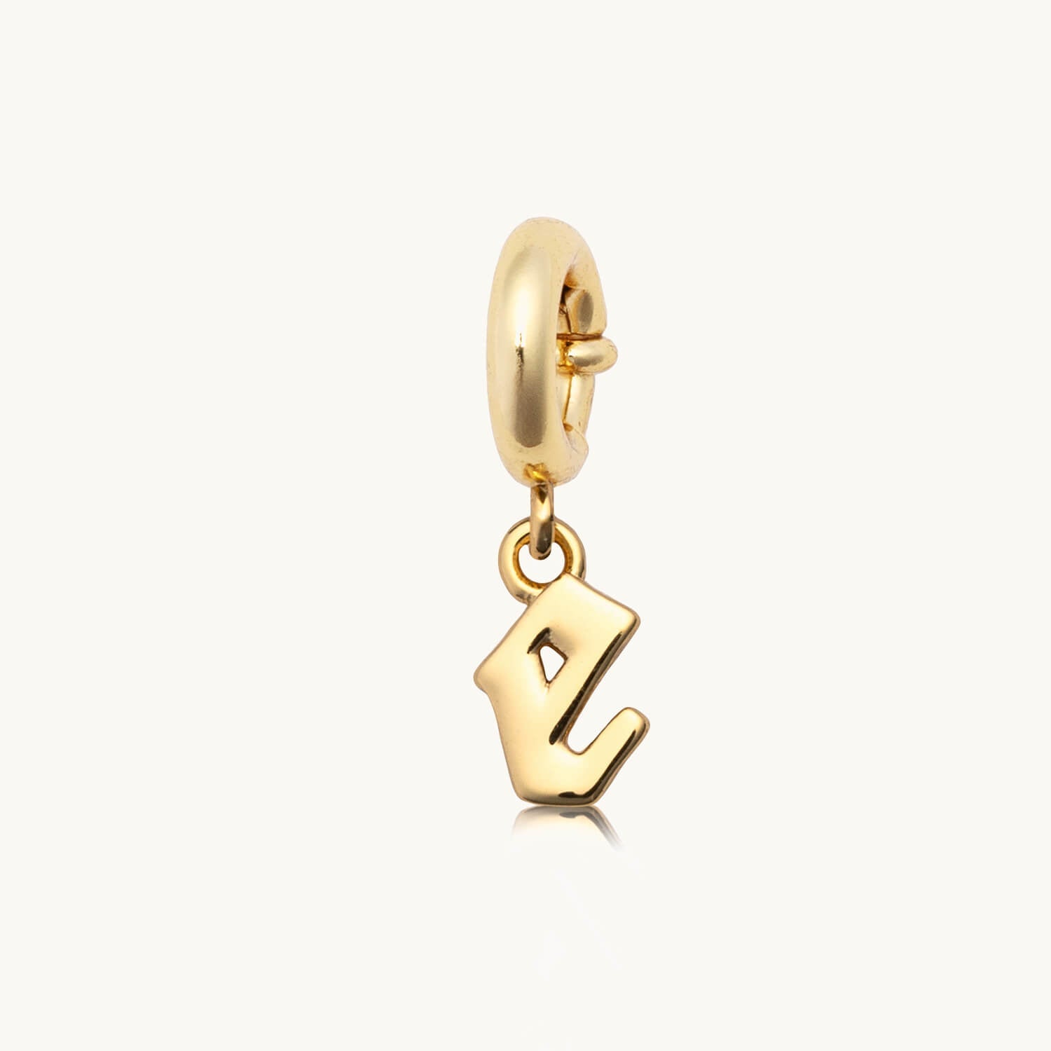 Gothic Letter Charm