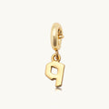 Custom Gothic Letter Q Charm