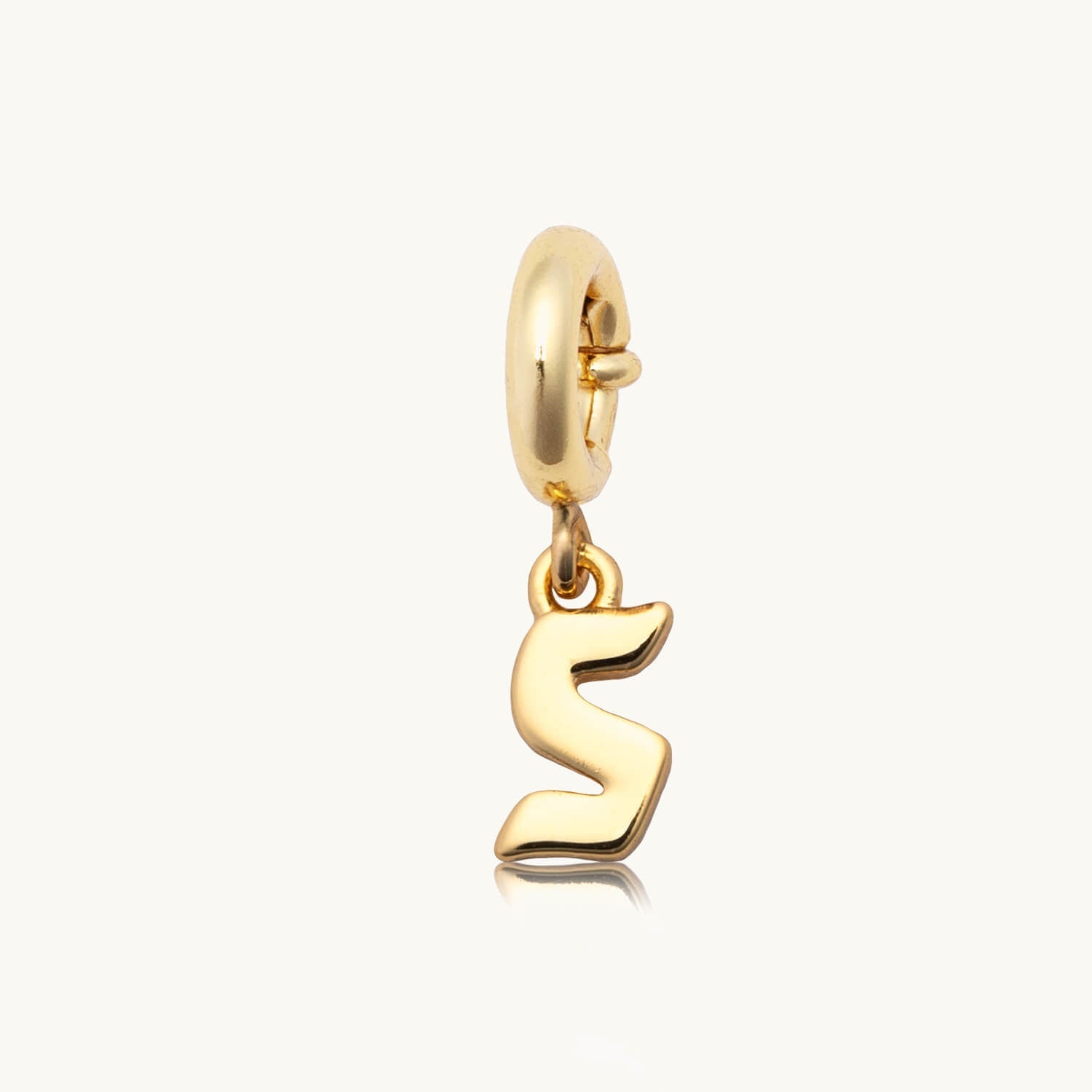 Gothic Letter Charm