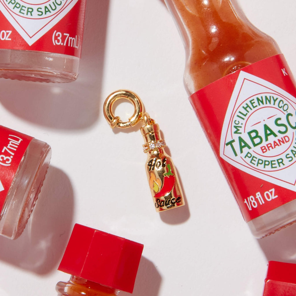 Custom Hot Sauce Charm