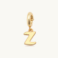 Custom Gothic Letter Z Charm